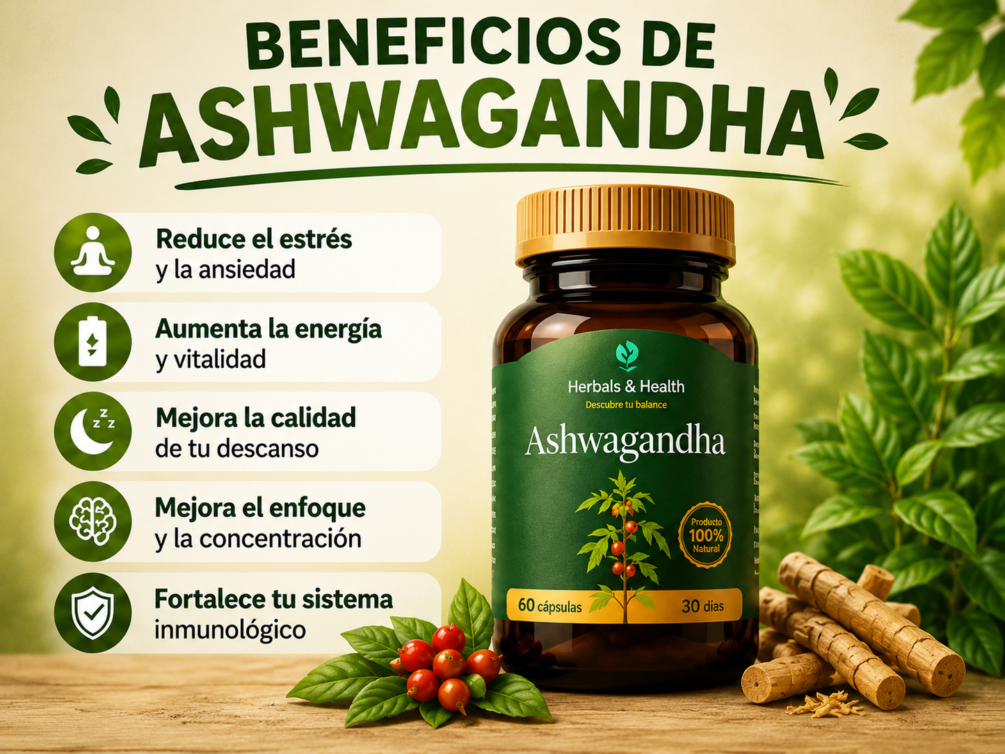 ASHWAGANDHA KSM-66® PREMIUM ™