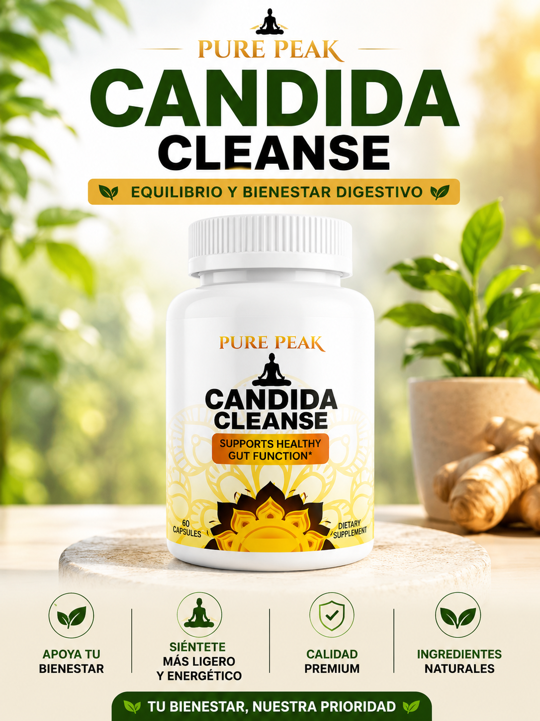 PURE PEAK – CANDIDA CLEANSE ™