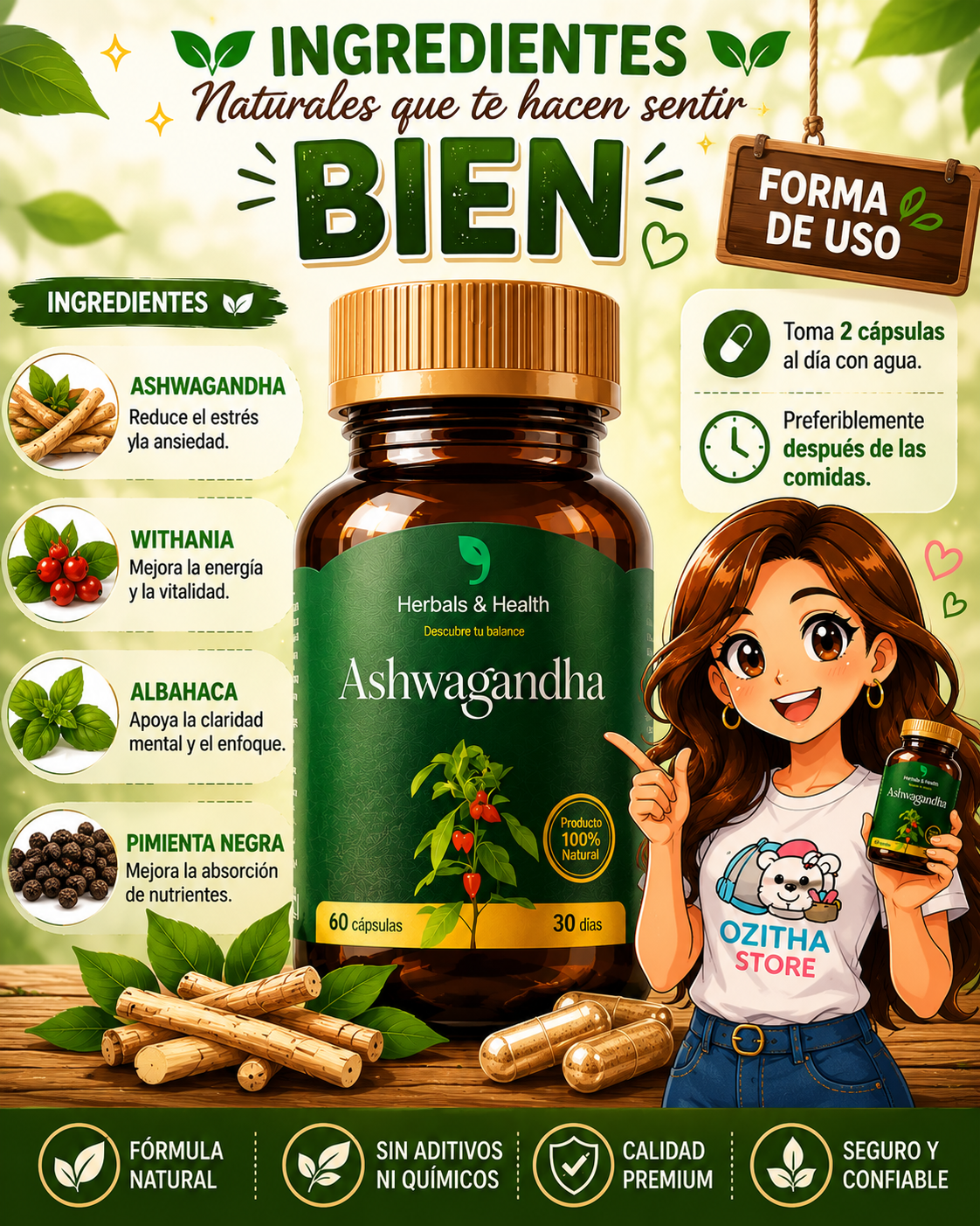 ASHWAGANDHA KSM-66® PREMIUM ™