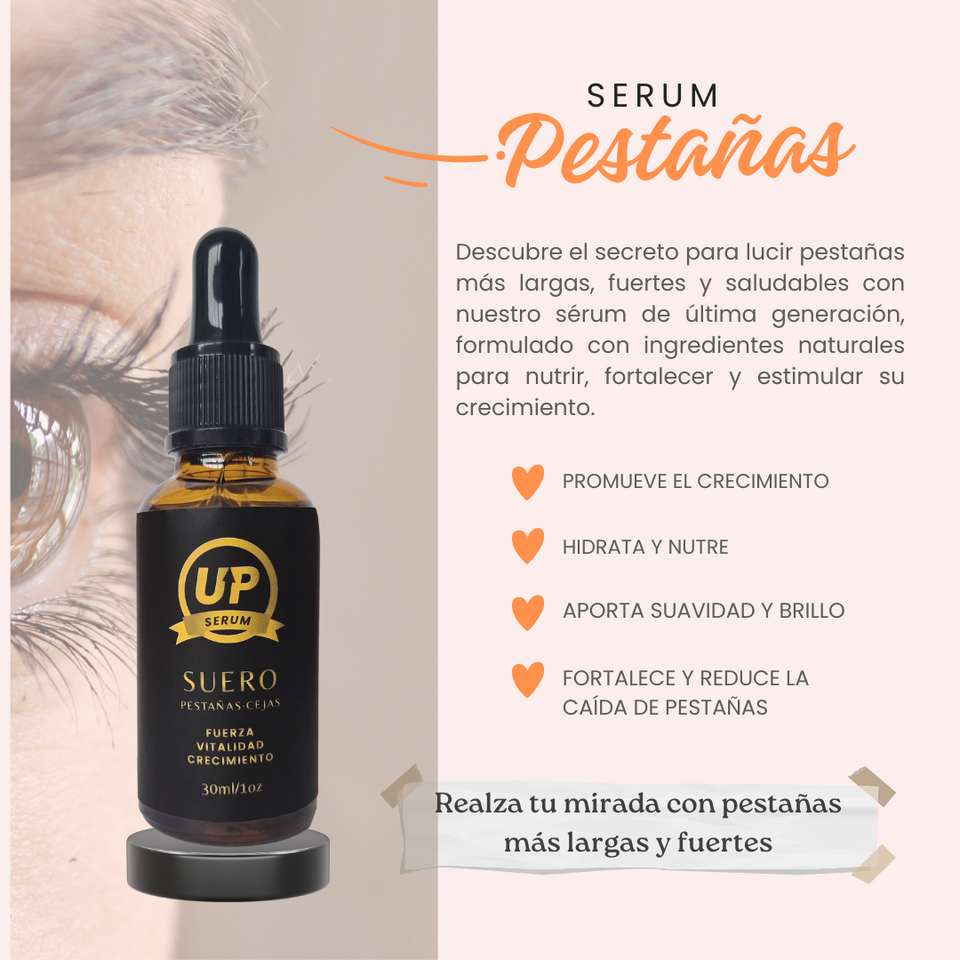 SÉRUM PARA PESTAÑAS ™ - FÓRMULA NATURAL Y EFECTIVA