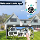 Foco Cámara Wifi 360° ™ - MANTENER EL CONTROL Y VIGILANCIA